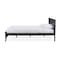 Baxton Studio Spuma Cappuccino Wood Contemporary Full-Size Bed 113-6104 - alternate 4